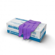 Перчатки Nitrile фиолетовые р.XS 50 пар/уп