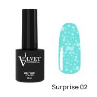 Velvet, Гель-лак Surprise 02 (10ml)