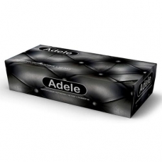 Перчатки нитриловые Adele (черн.) р.M 50 пар/уп
