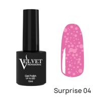 Velvet, Гель-лак Surprise 04 (10ml)