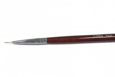 Кисть "Soline Charms" волосок - коричневая ручка 9 мм