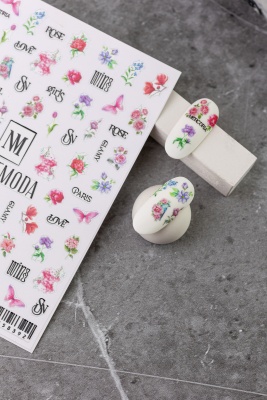 Наклейки для ногтей NOGTEMODA 126